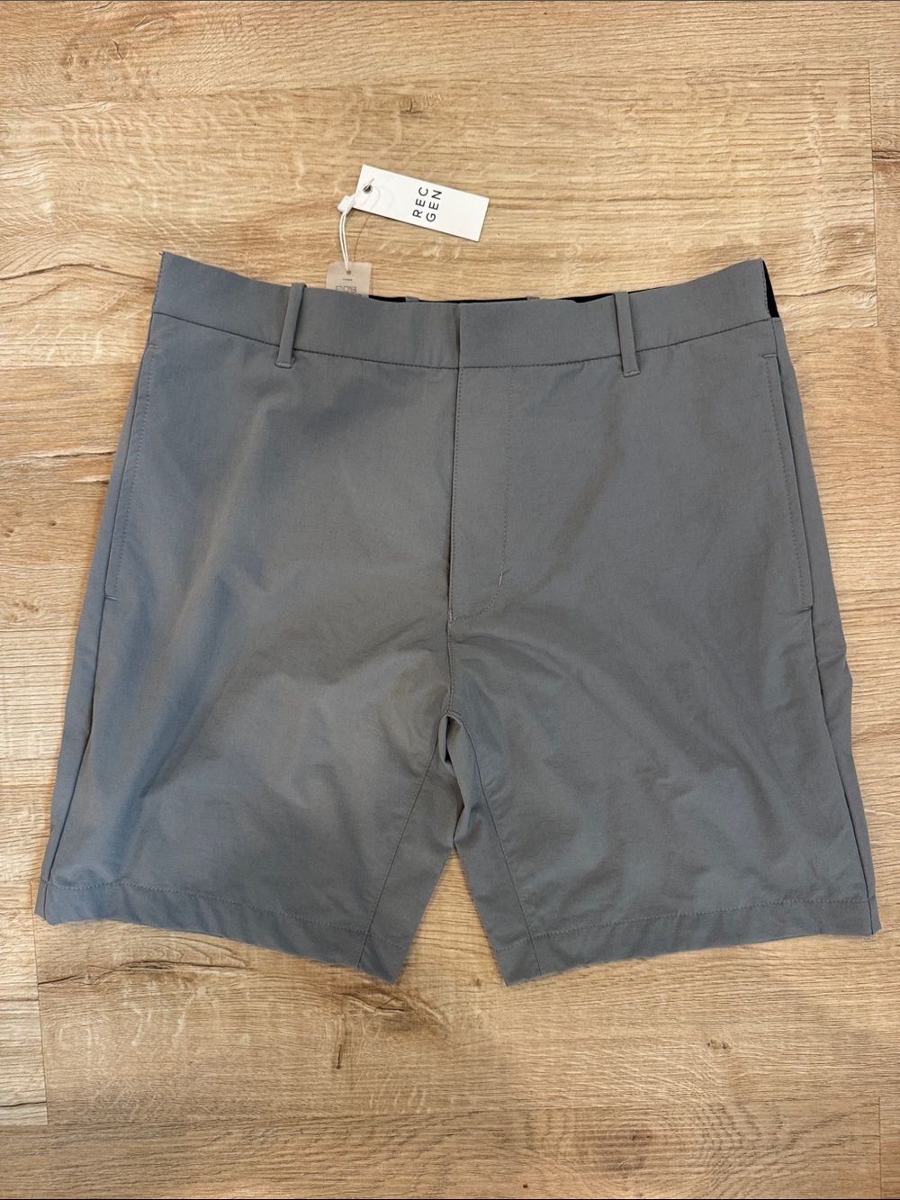 Zanerobe Golf REC Slate Gray Flat-Front Men's Shorts